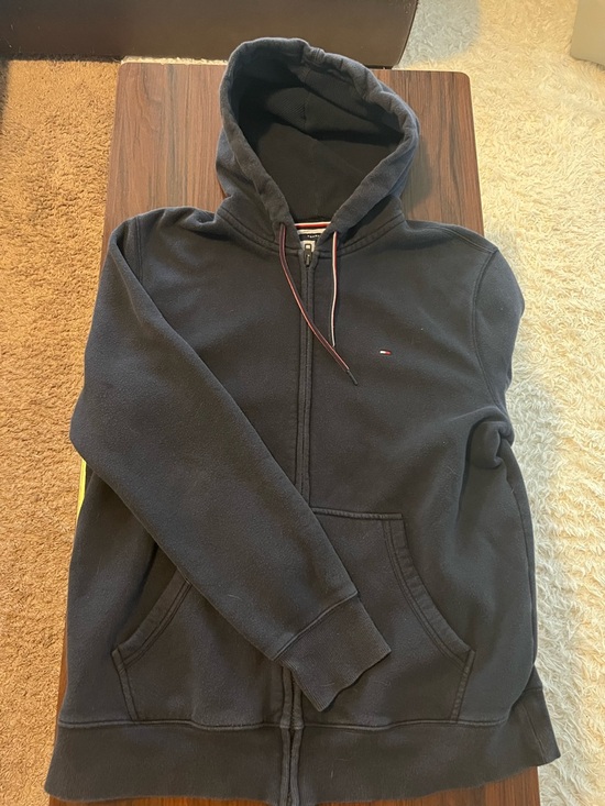 Tommy Hilfiger Other - Tommy Hilfiger Dark Navy Pullover with Signature Flag Detail